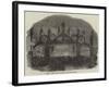 Fire Works, Market Place, Buckingham-null-Framed Giclee Print