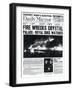 Fire Wrecks Crystal Palace: Royal Duke Watches-null-Framed Photographic Print