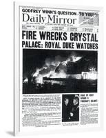 Fire Wrecks Crystal Palace: Royal Duke Watches-null-Framed Photographic Print