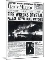 Fire Wrecks Crystal Palace: Royal Duke Watches-null-Mounted Photographic Print