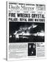 Fire Wrecks Crystal Palace: Royal Duke Watches-null-Stretched Canvas