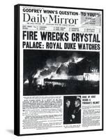 Fire Wrecks Crystal Palace: Royal Duke Watches-null-Framed Stretched Canvas