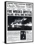 Fire Wrecks Crystal Palace: Royal Duke Watches-null-Framed Stretched Canvas