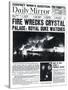 Fire Wrecks Crystal Palace: Royal Duke Watches-null-Stretched Canvas