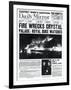 Fire Wrecks Crystal Palace: Royal Duke Watches-null-Framed Photographic Print