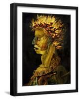 Fire-Giuseppe Arcimboldo-Framed Art Print