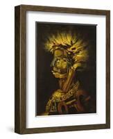 Fire-Giuseppe Arcimboldo-Framed Giclee Print