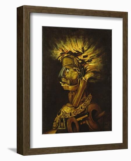 Fire-Giuseppe Arcimboldo-Framed Giclee Print