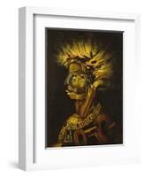 Fire-Giuseppe Arcimboldo-Framed Giclee Print