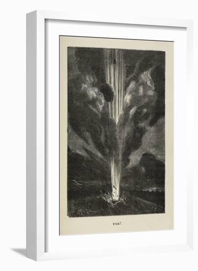 Fire-Jules Verne-Framed Giclee Print