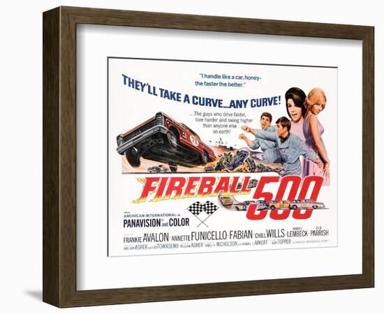 Fireball 500-null-Framed Art Print