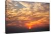 Fireball - Smoke and Haze Clouds and Sunrise at San Francisco-Vincent James-Stretched Canvas