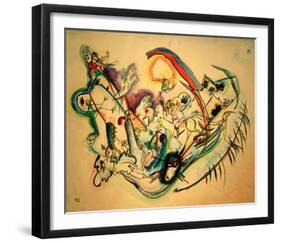 Firebird, 1916-Wassily Kandinsky-Framed Giclee Print