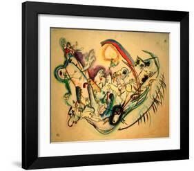 Firebird, 1916-Wassily Kandinsky-Framed Giclee Print