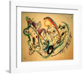 Firebird, 1916-Wassily Kandinsky-Framed Giclee Print