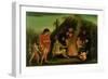 Fireboard Depicting an Indian Encampment, 1804-Michele Felice Corne-Framed Giclee Print