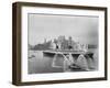 Fireboats Greeting the SS France, as It Enters the New York Harbor on Its Maiden Voyage-Ralph Morse-Framed Photographic Print