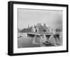 Fireboats Greeting the SS France, as It Enters the New York Harbor on Its Maiden Voyage-Ralph Morse-Framed Photographic Print