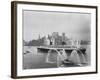 Fireboats Greeting the SS France, as It Enters the New York Harbor on Its Maiden Voyage-Ralph Morse-Framed Photographic Print