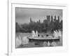 Fireboats Greeting the SS France, as It Enters the New York Harbor on Its Maiden Voyage-Ralph Morse-Framed Photographic Print