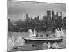 Fireboats Greeting the SS France, as It Enters the New York Harbor on Its Maiden Voyage-Ralph Morse-Mounted Photographic Print