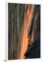 Firefall Detail, Yosemite-Vincent James-Framed Photographic Print