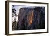 Firefall Magic South View 2016, Horsetail Falls, Yosemite National Park-Vincent James-Framed Photographic Print