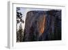 Firefall Magic South View 2016, Horsetail Falls, Yosemite National Park-Vincent James-Framed Photographic Print