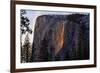 Firefall Magic South View 2016, Horsetail Falls, Yosemite National Park-Vincent James-Framed Photographic Print
