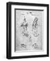 Firefighter Suit 1876 Patent Print-Cole Borders-Framed Art Print