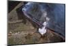 Firefighters Divert Lava Flow-Vittoriano Rastelli-Mounted Photographic Print