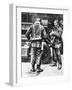 Firefighters Donning Smoke Helmets, Farringdon Street Rubber Works, London, 1926-1927-null-Framed Giclee Print