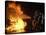 Firefighters Extinguishing a Simulated Battery Fire-Stocktrek Images-Stretched Canvas