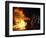 Firefighters Extinguishing a Simulated Battery Fire-Stocktrek Images-Framed Photographic Print