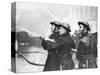 Firefighters Morning after Air Raids London-Associated Newspapers-Stretched Canvas