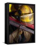 Firefighting Gear-null-Framed Stretched Canvas