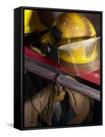 Firefighting Gear-null-Framed Stretched Canvas