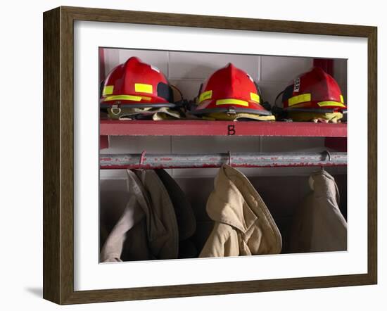 Firefighting Gear-null-Framed Photographic Print