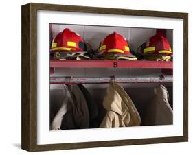 Firefighting Gear-null-Framed Photographic Print