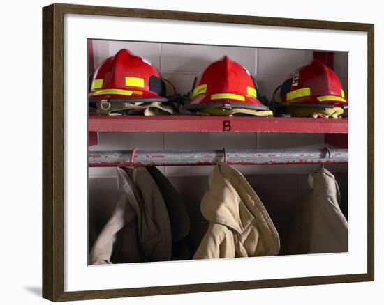 Firefighting Gear-null-Framed Photographic Print