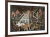 Firefighting-null-Framed Premium Giclee Print