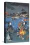 Firefly Hunting-Utagawa Kunisada-Stretched Canvas
