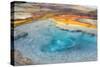 Firehole Spring, Firehole Lake Drive, Lower Geyser Basin, Yellowstone National Park, Wyoming, USA-Steven Milne-Stretched Canvas