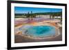 Firehole Spring, Firehole Lake Road, Yellowstone National Park, Wyoming, USA-Roddy Scheer-Framed Photographic Print