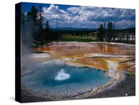 Firehole Spring, Yellowstone National Park, WY-Bob LeRoy-Stretched Canvas