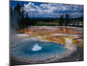 Firehole Spring, Yellowstone National Park, WY-Bob LeRoy-Mounted Premium Photographic Print