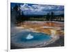 Firehole Spring, Yellowstone National Park, WY-Bob LeRoy-Framed Photographic Print