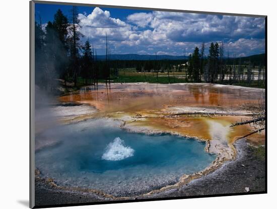 Firehole Spring, Yellowstone National Park, WY-Bob LeRoy-Mounted Photographic Print