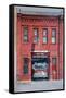 Firehouse 226,2000, watercolor-Anthony Butera-Framed Stretched Canvas