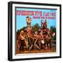 Firehouse Five Plus Two - Goes to a Fire!-null-Framed Art Print